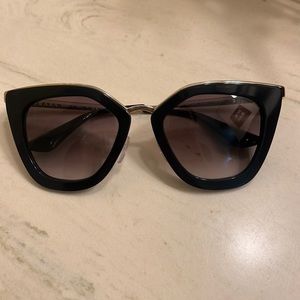 Prada sunglasses! Black beautiful new never worn!